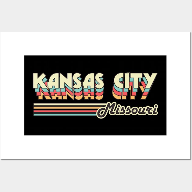 Kansas town retro Wall Art by SerenityByAlex